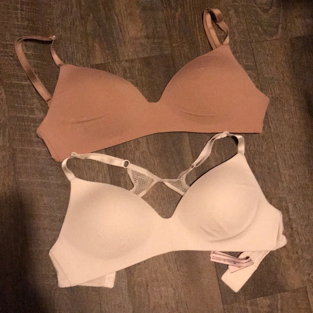 Two Victoria’s Secret bras